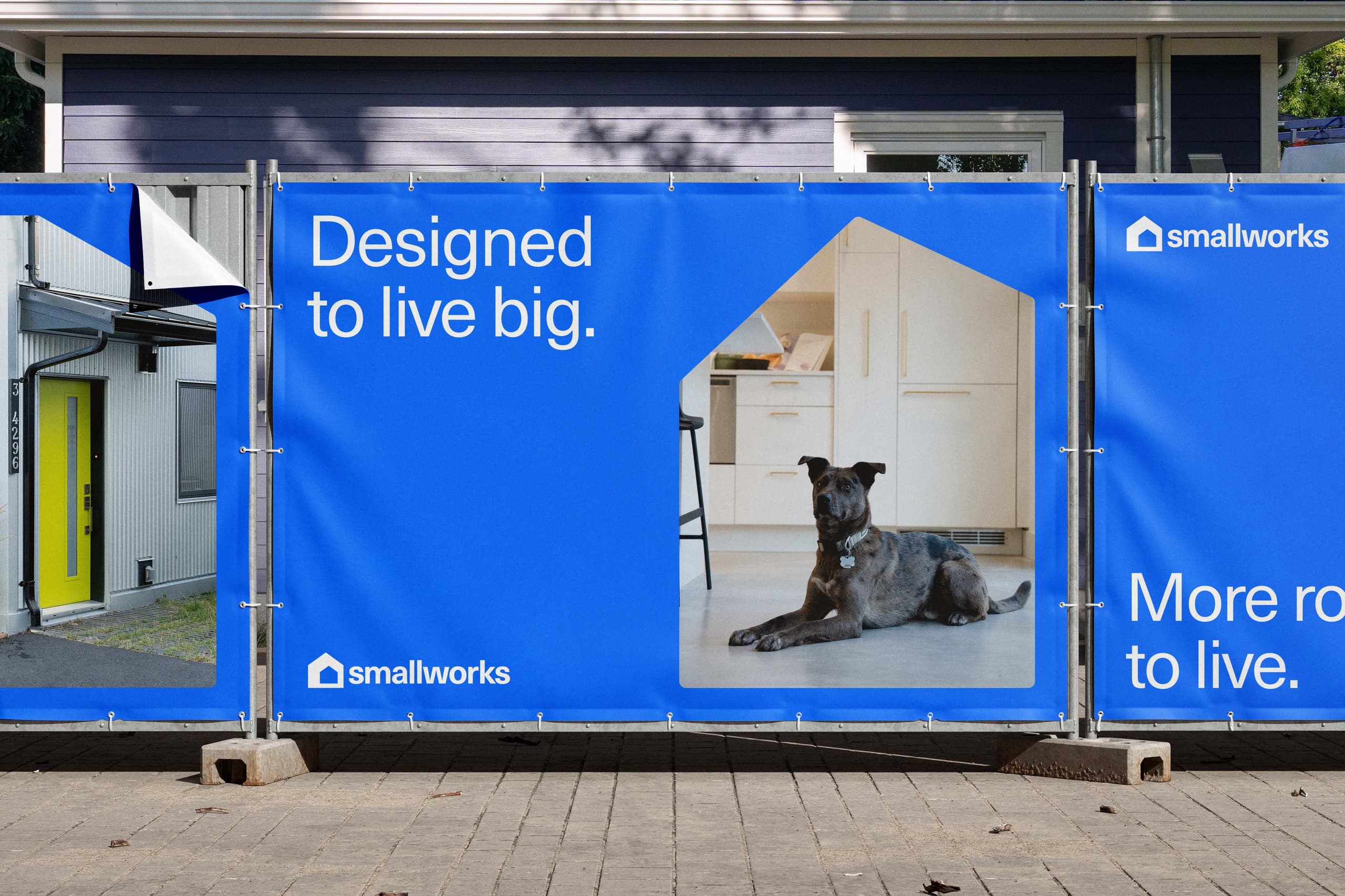 Smallworks construction signage