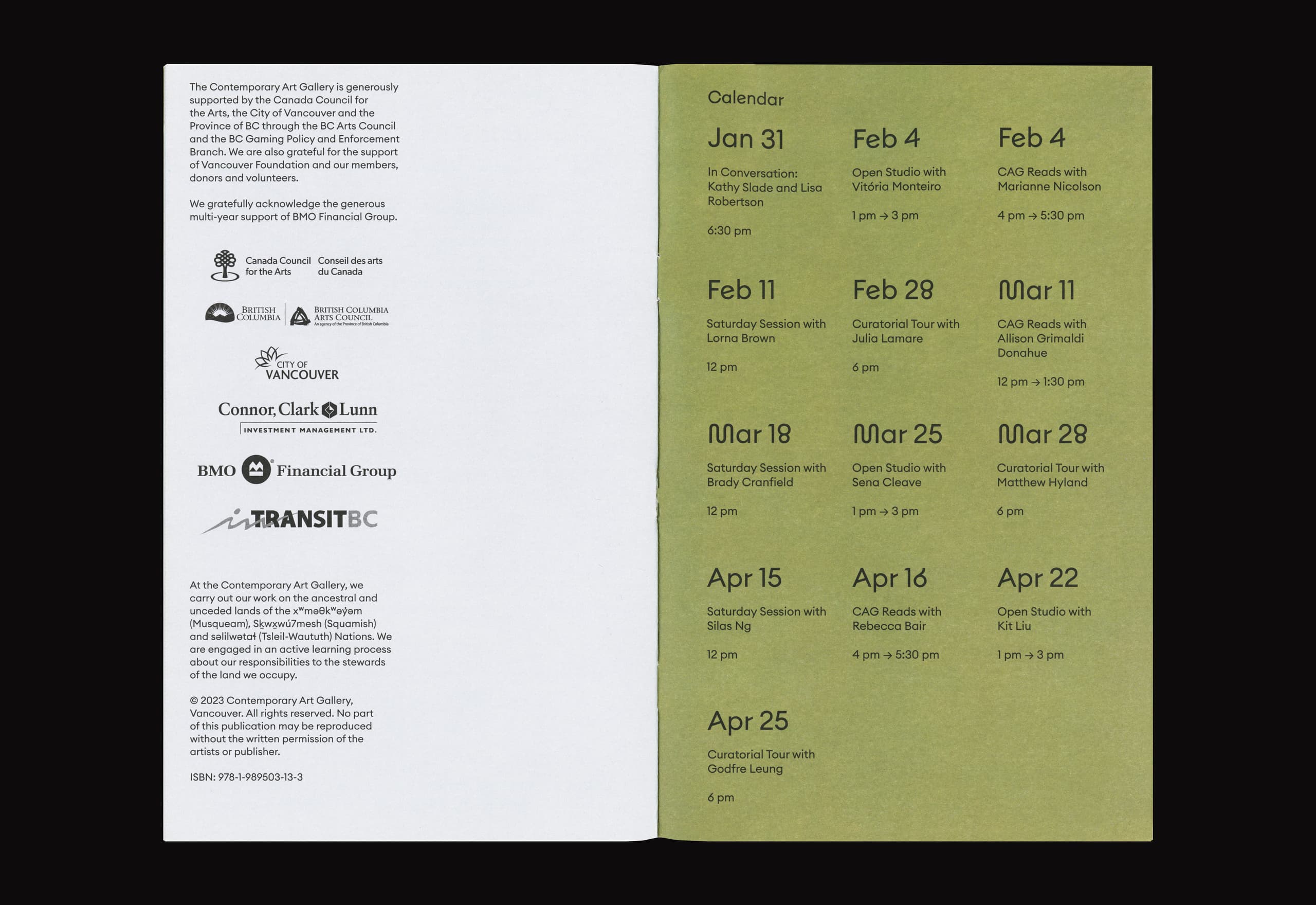 CAG visual identity by Post Projects