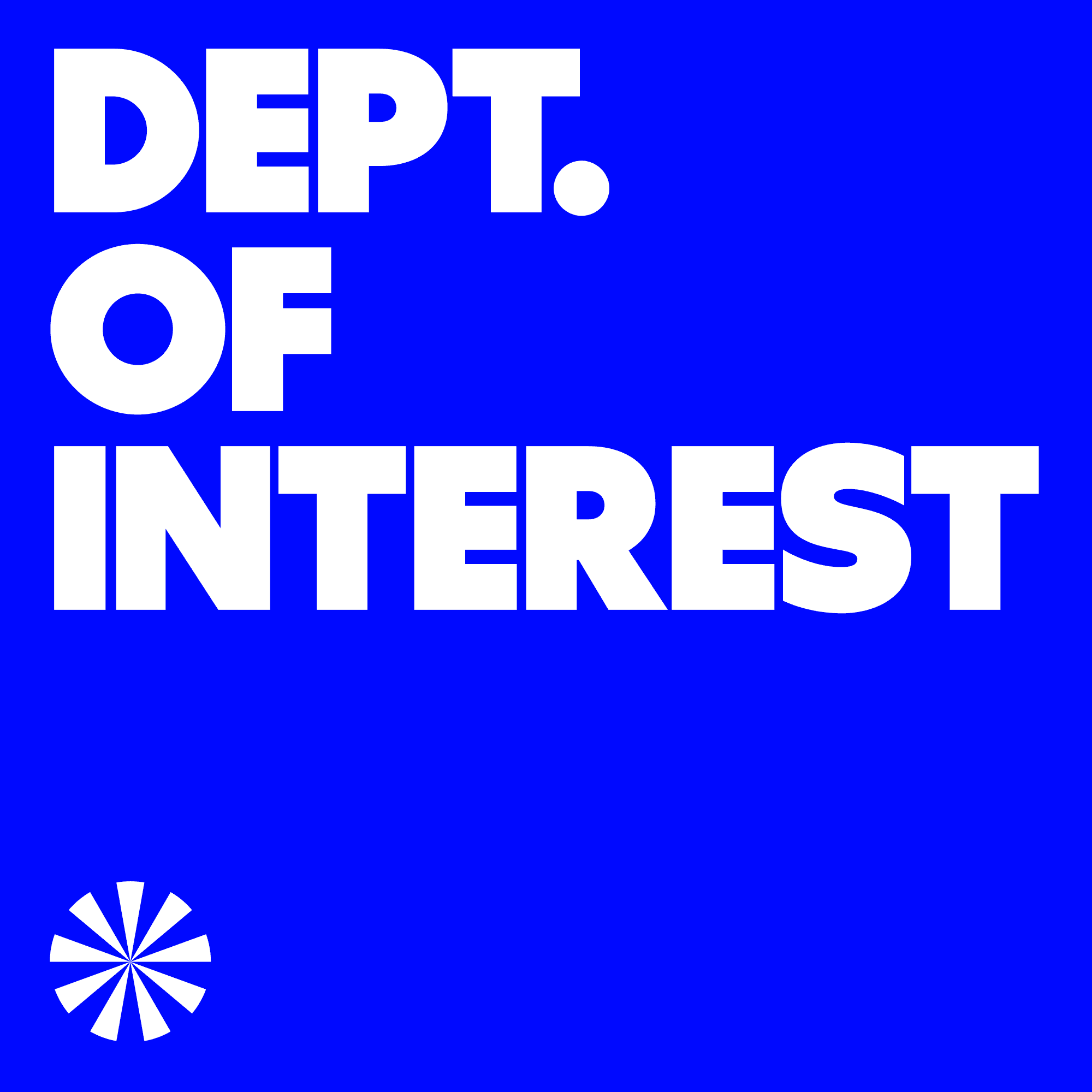 Department of Interest identity designed by Post Projects