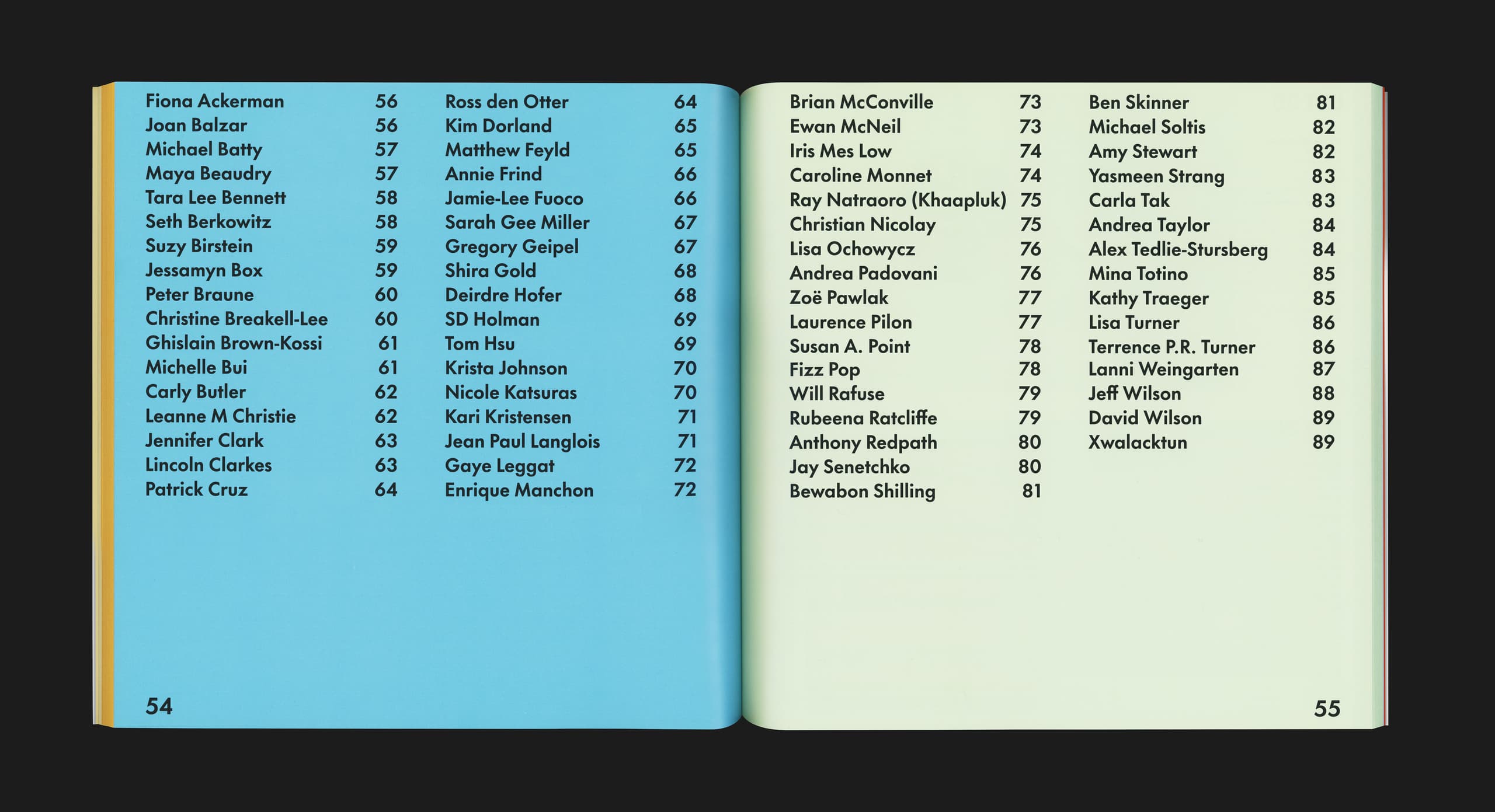 Splash catalogue by Post Projects